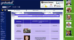 Desktop Screenshot of profootball.lu